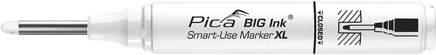 Pica BIG Ink Marker weiß | weiß | 1407780 Markenprodukt