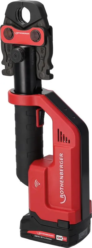 Heißes Angebot Rothenberger Pressmaschine ROMAX Com3 Basic SET1,1x2Ah | 1415454