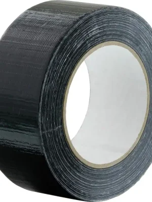 Gewebeklebeband AC10 50m x 50mm schwarz | schwarz | 1401071 Markenprodukt