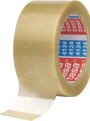 Bestpreis tesa® Klebeband PACK 4124 PVC 50mmx66m transparent | farblos | 1414681