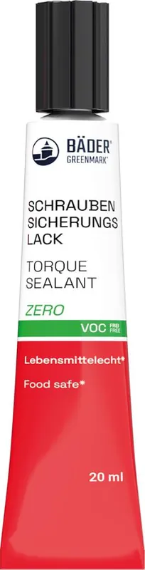 Lackfabrik Bäder Schraubensicherungslack Zero 20 ml Tube gelb | gelb | 1409741 Saisonangebot