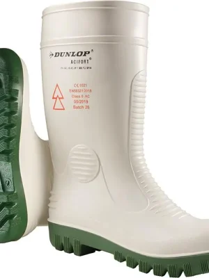 Dunlop Stiefel Acifort High Voltage,white,G39/40 | 39/40 | 1401148 Letzte Chance