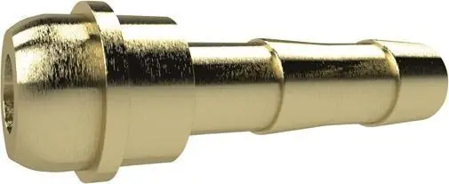 Riegler Schlauchtülle Messing mit Kugelnippel Schlauch-Innen-Ø9 | 39 mm | 9 mm | G 3/8 Zoll | 1405480 Aktuell