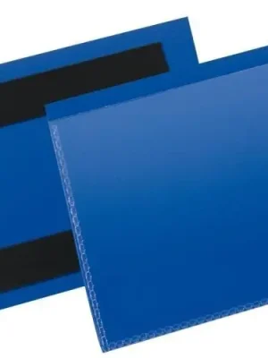 Begrenztes Angebot DURABLE Etikettentasche B150xH67 mm blau, magnetisch VE 50 Stück | 150 x 67 mm | 1414680