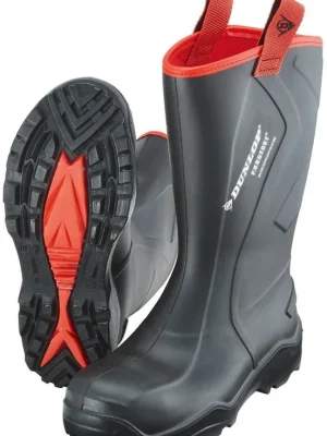 Direkt Vom Hersteller Dunlop Stiefel Purofort+ Rugged, Gr. 43, schwarz | 43 | 1398545