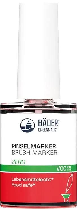 Online Kaufen Lackfabrik Bäder Pinsel-Marker Zero 15 ml Tube rot | 1409731
