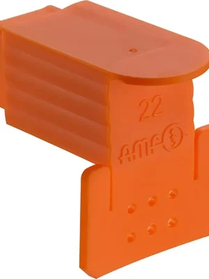 Wochenendangebot AMF Seitliche Abdeck. T-Nuten6486AO 28mm | orange | 28 mm | 1403708