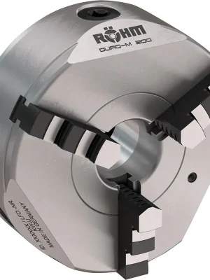 Must-Have Röhm Dreibacken-Drehfutter DURO-M 160/3 DIN 6350 | 160 mm | 4600 min-1 | 26 mm | 6.1/4 Zoll | 125 mm | 65 mm | 4 mm | 0,03 mm | 42 mm | 1407566