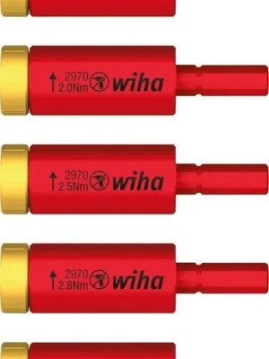 Jetzt Bestellen Wiha Drehmoment-Adapter-Satz VDE 5-teilig | 1414185