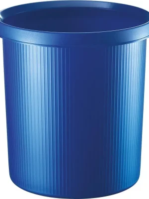 Super-Preis Papierkorb 18 l 320 mm blau helit | blau | 1775980