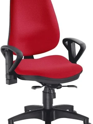 Bandscheibenstuhl Profi Ultra S rot belastbar bis 60kg Bezug: 100 % Polyester | ULTRA S – bis 60 kg | 1781842 Sonderangebot