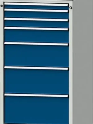 Aktuell SCHUBL.SCHRANK V760 MODELL 4005 V- RAL 7035 / RAL 5010 | 760 mm | 600x600 mm | 1778787