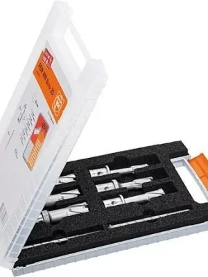 Must-Have Fein Kernbohrer-Set HM Ultra QuickIn 35 mm je 1x Ø 12/14/16/18/20/22u. 2 Zentrierstifte 105mm | 63127086040