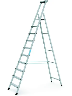 Zarges XLstep S - LM-Stufen-Stehleiter 10 Stufen | 10 Stufen | 1054791 Schnäppchen