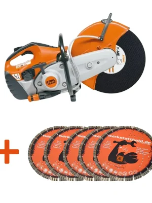 Direkt Vom Hersteller STIHL Trennschleifer TS 420 + 5x Diamant-Trennscheibe