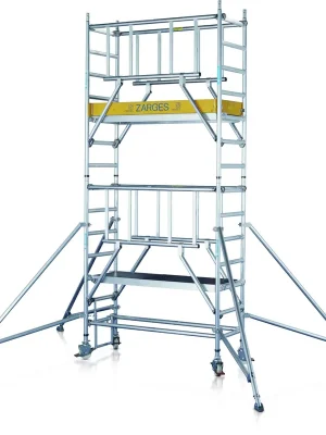 Bestpreis Zarges Multitower S-PLUS 1T - Fahrgerüst Ausleger Arbeitshöhe 11,20 m | 11,2 m | 1,8 m | 1055428