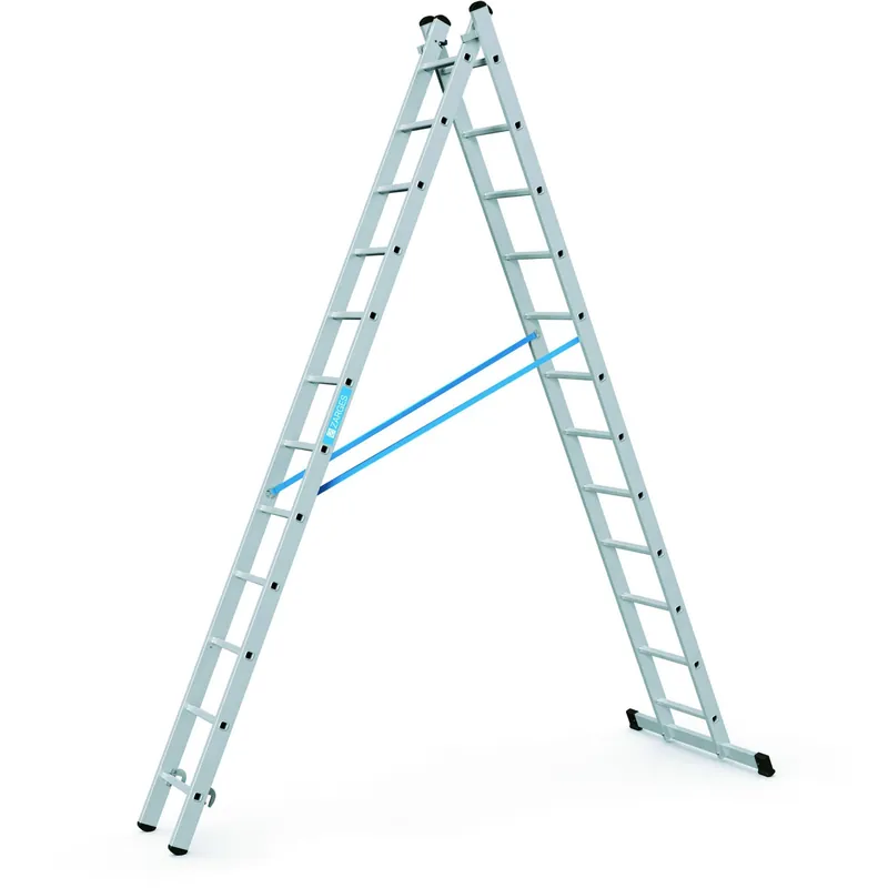Nur Heute Zarges Combimaster Plus X - Kombi-Steh-Schiebeleiter 2 x 12 Sprossen | 2 x 12 | 1054581
