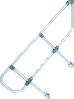 Abverkauf Zarges Handlauf starr für Treppenpodest 45° für 3 Stufen | 3 Stufen | 45 ° | 1054857