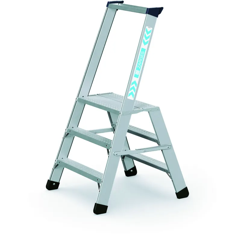Garantierte Lieferung Zarges Seventec RC SP - Arbeitspodest klappbar 3 Stufen | 2,66 m | 1054521
