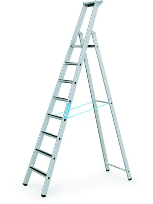Abverkauf Zarges R13step S - LM-Stufen-Stehleiter 8 Stufen | 8 Stufen | 1054798