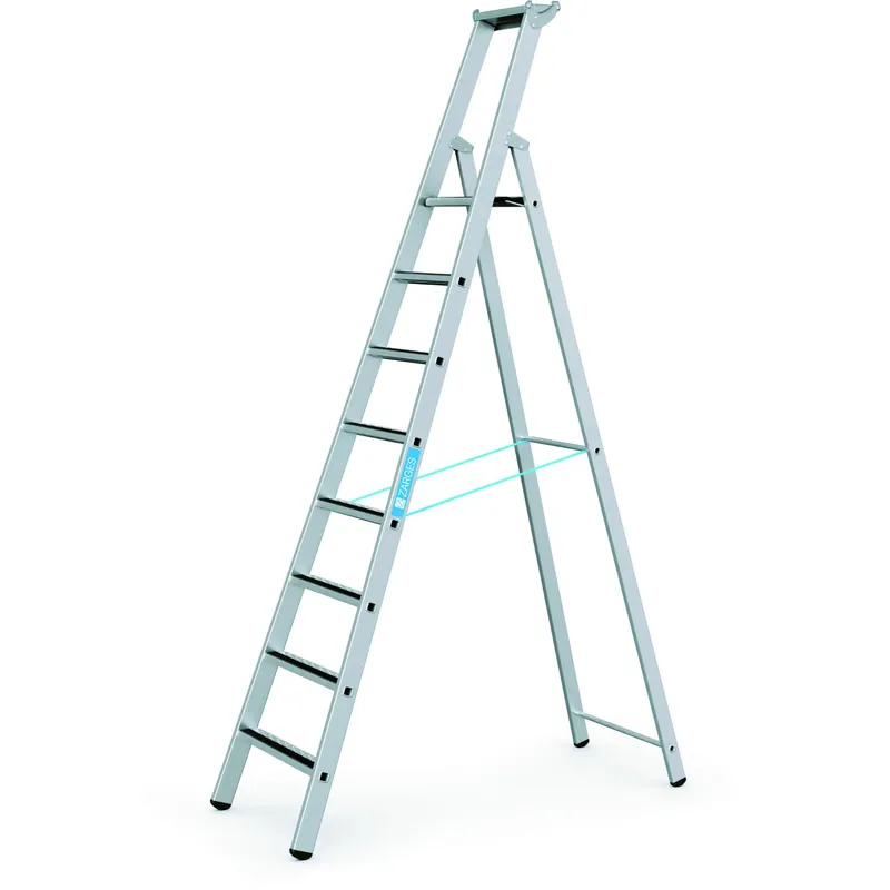 Abverkauf Zarges R13step S - LM-Stufen-Stehleiter 8 Stufen | 8 Stufen | 1054798