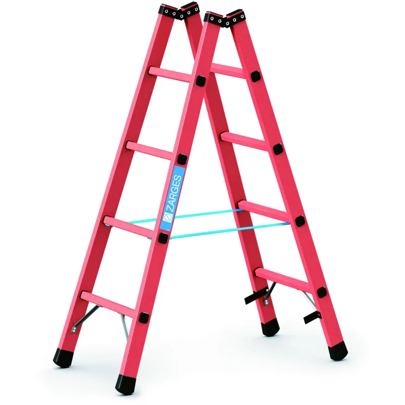 Rabatt Zarges EFA B - Kst-Stehleiter 2 x 4 Sprossen | 2 x 4 | 1054625