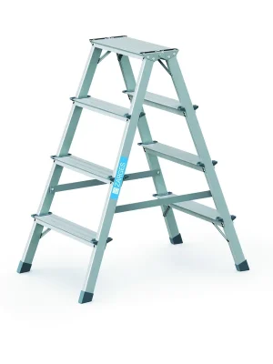 Ausverkauf Zarges Scana B - Stufen-Stehleiter 2 x 4 Stufen | 2 x 4 | 1054712