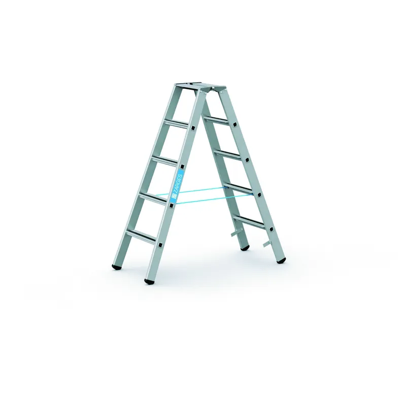 Top-Angebot Zarges Saferstep B - LM-Stufen-Stehleiter 2 x 5 Stufen | 2 x 5 | 1054644