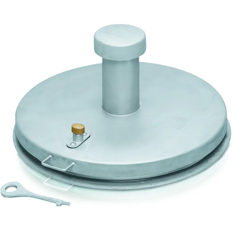 Zarges Brunnenabdeckung D = 625 mm | Stahl verzinkt | mit Isolierung | 625 mm | 1055346 Ausverkauf