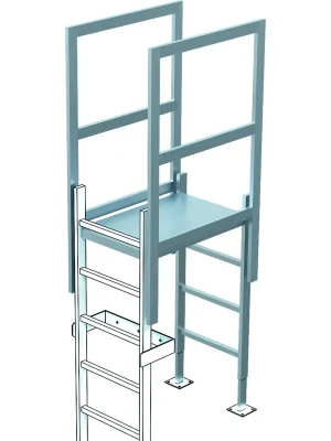 Begrenztes Angebot Zarges Ausstieg mit Übergang Edelstahl 800 mm | Edelstahl 800 mm | 1055146