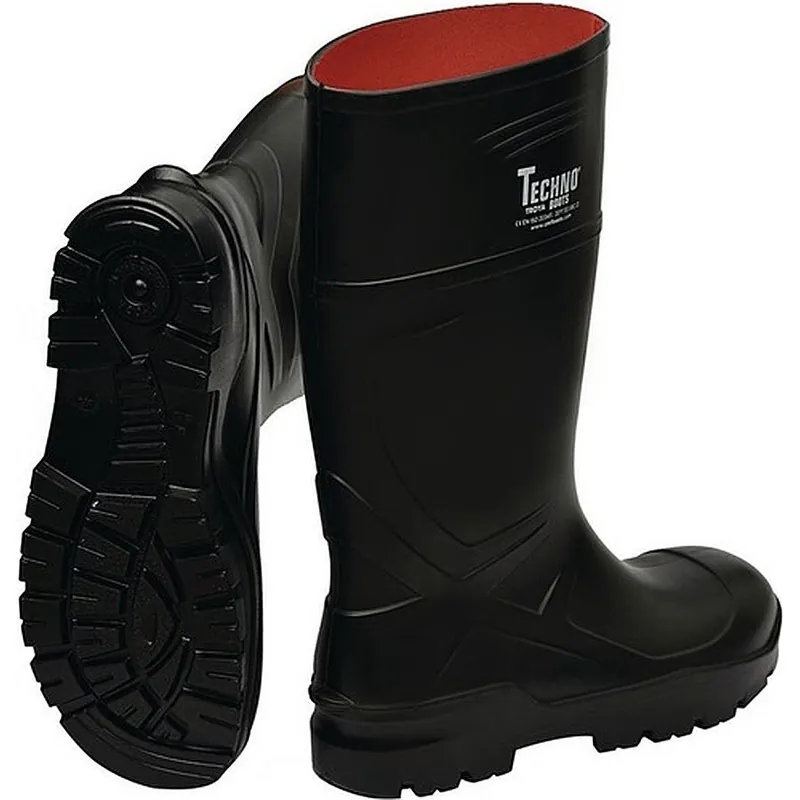 Feldtmann Sicherheitsstiefel Otra Gr.45 schwarz S5 CI SRC EN20345 PU TECHNO BOOTS Must-Have