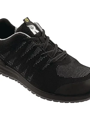 BIG Arbeitsschutz Sicherheitshalbschuh SportStar 5108 Gr.45 schwarz/grau S1P SRC ESD PES RUNNEX Expressversand