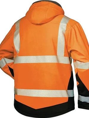 Feldtmann Warnschutz-Softshelljacke Lukas Gr.L orange/schwarz ELYSEE Top-Preis