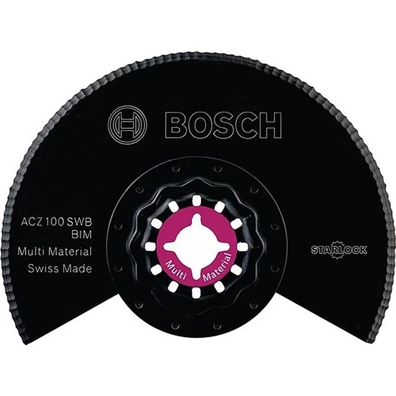 Begrenztes Angebot Segmentwellenschliffmesser ACZ 100 SWB Ø100mm BIM Starlock BOSCH