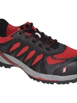 AS Arbeitsschutz Sicherheitsschuh PRO STEP Gr.40 schwarz/rot S1P SRC ESD EN ISO 20345.EN61340-4-3 Neue Kollektion