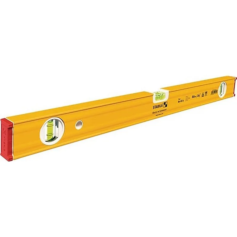 Wasserwaage 80 AS-2 60cm Alu.gelb ± 0.5 mm/m STABILA Bestpreis