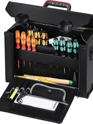 Zertifiziert Parat Solutions Werkzeugtasche TOP-LINE Allround CP-7 B415xT165xH275mm 19l Rindsleder PARAT