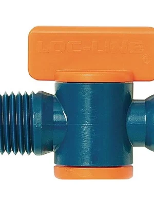 Thiermann Absperrventil Gr. 1/4 ” mit AG Btl. mit 2 St. Loc-Line Top-Seller