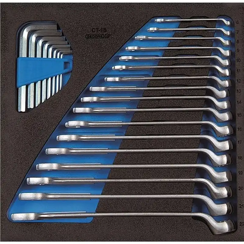 Werkzeugmodul 1500 CT2-1 B 25-tlg.2/3-Modul Ringmaul-/Stiftschlüssel GEDORE Bestpreis