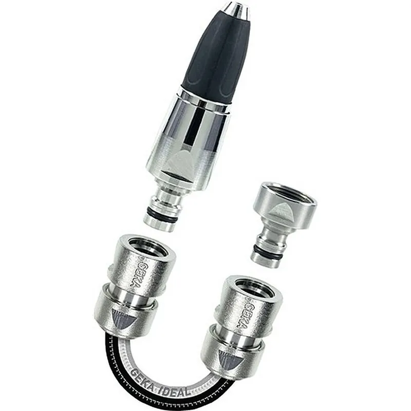 Starterset GEKA plus-Stecksystem MS vernickelt SB KARASTO Mega-Angebot