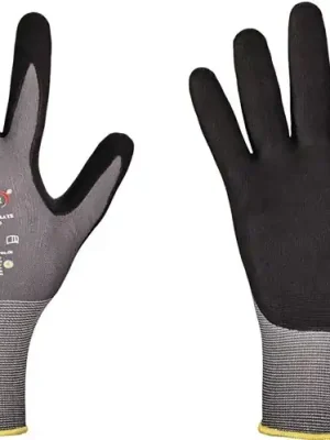 Mega-Angebot Feldtmann Handschuh OPTIMATE Gr.8 grau/schwarz EN 420/EN 388 PSA II OPTIFLEX, Menge 12 Stk