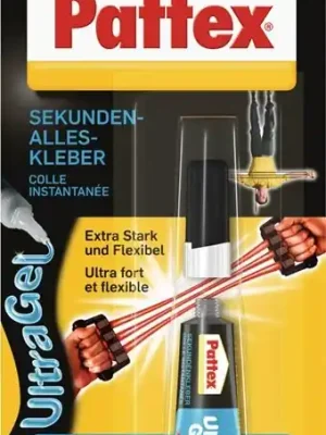 Henkel Sekundenkleber Ultra Gel 3g farblos Tube PATTEX, Menge 12 Stk Schnäppchen