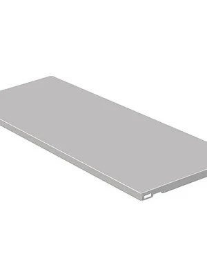 Ausverkauf DIY Stahlfachboden B.800mm T.250mm Stahl weißalu.ELEMENT SYSTEM
