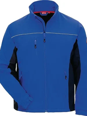 Beliebt AS Arbeitsschutz Softshelljacke MOTION TEX LIGHT Gr.M königsblau/schwarz NITRAS