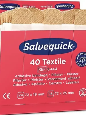 Pflasterstrips Salvequick elastisch 6 Nachfüllpack je 40 St.SALVEQUICK Nur Für Kurze Zeit