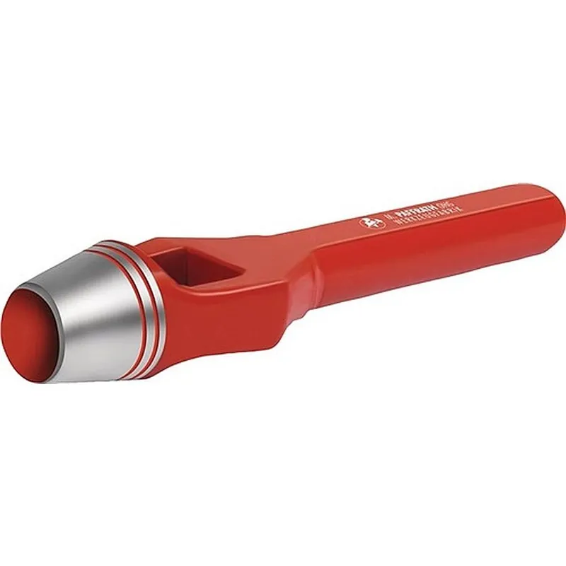 Saisonangebot Max Paffrath Henkellocheisen Loch-Ø35mm rot PAFFRATH