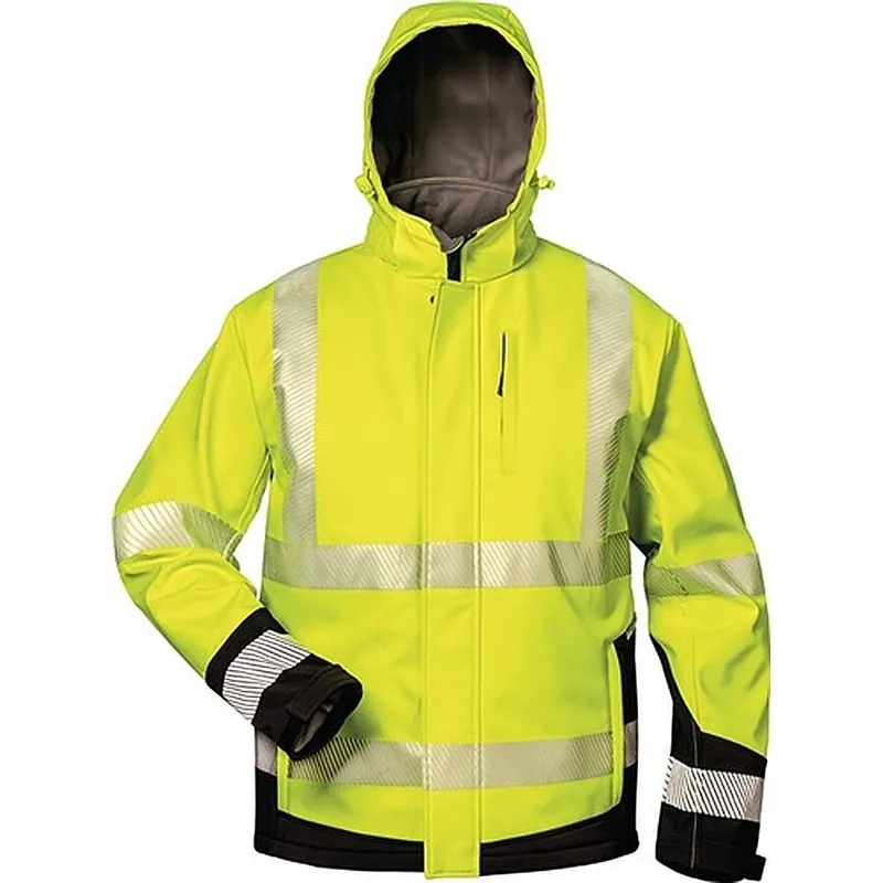 Nur Für Kurze Zeit Feldtmann Warnschutz-Softshelljacke Melvin Gr.M gelb/schwarz ELYSEE