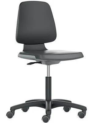 Interstuhl Arbeitsdrehstuhl Labsit Rl.Sitzschale anthrazit Integralschaum schwarz 450-650mm Schneller Versand