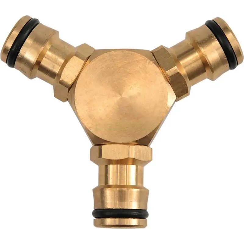 Y-Messingverteiler für Gartenschläuche 1/2 Zoll Neu Im Sortiment
