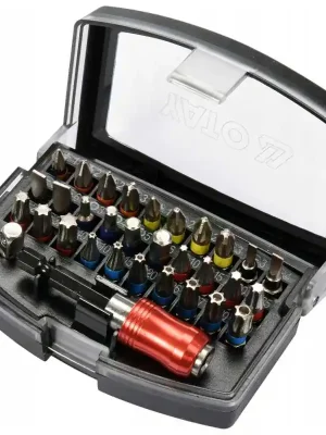 Schraubendreher-Bit-Set 32-teilig, S2-Stahl, mit Adapter Must-Have